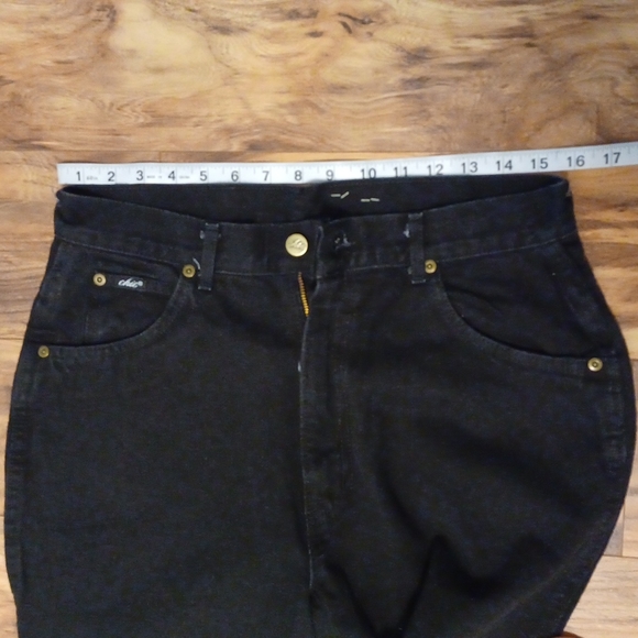 New Vintage chic Black Jeans- Vintage Size 16 Misses - Picture 9 of 12